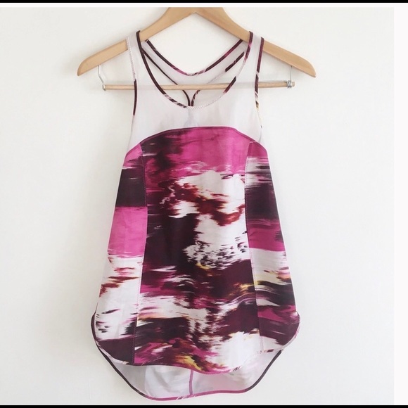 Lululemon Mesh Racerback running Tank - Picture 1 of 3